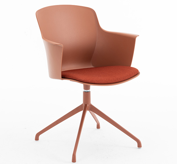 Swivel Office Chair with Aluminum Base