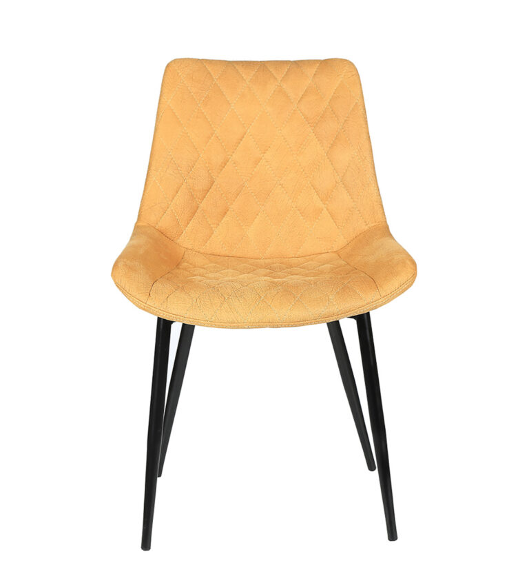 AH-8250-73 Upholstered Dining Chair with Metal Legs
