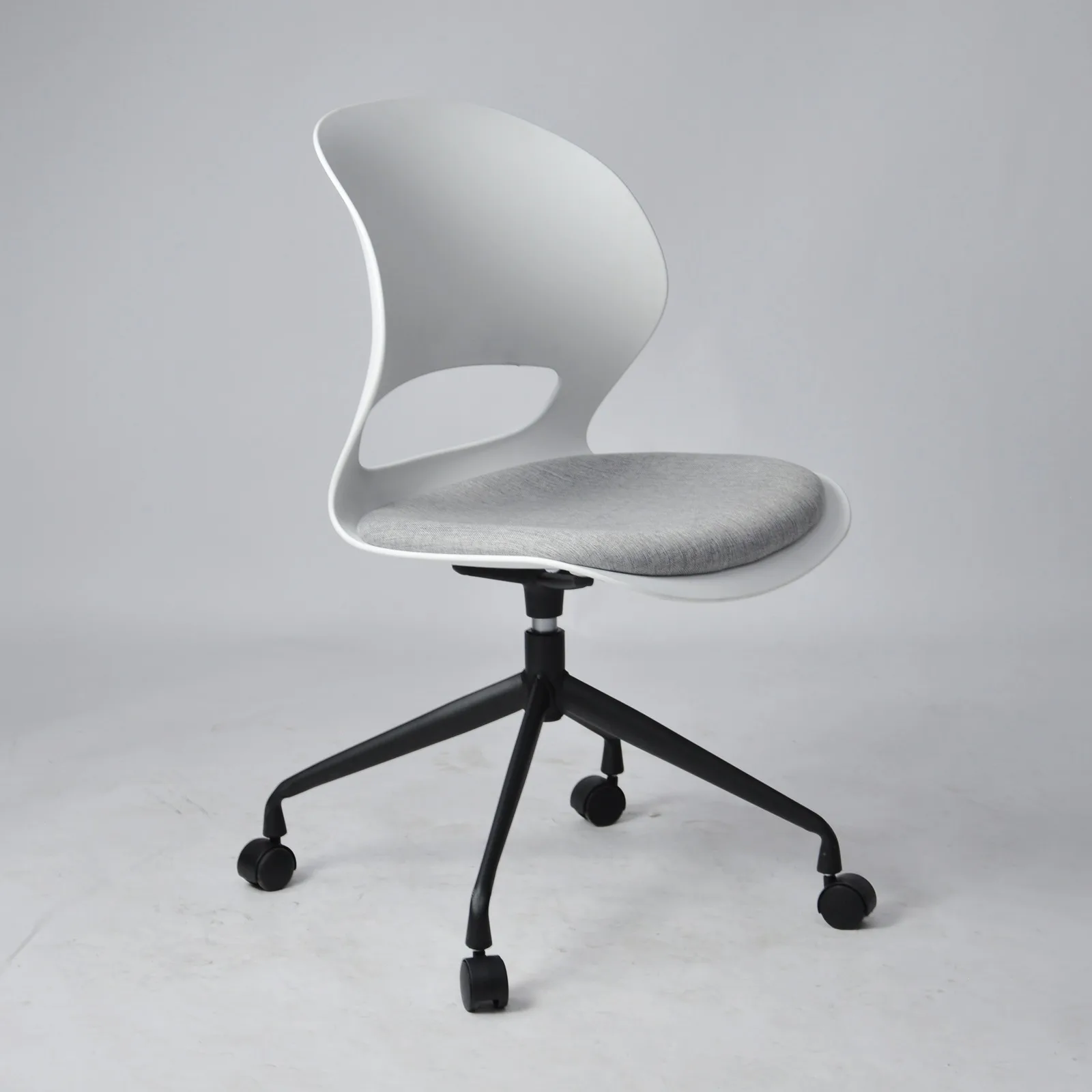 Swivel Office Chair with Metal Base