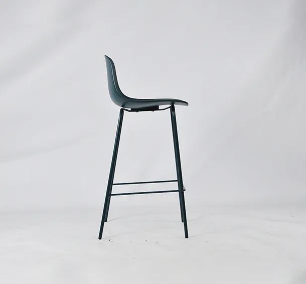 Simple Design Plastic Bar Chair for Kitchen