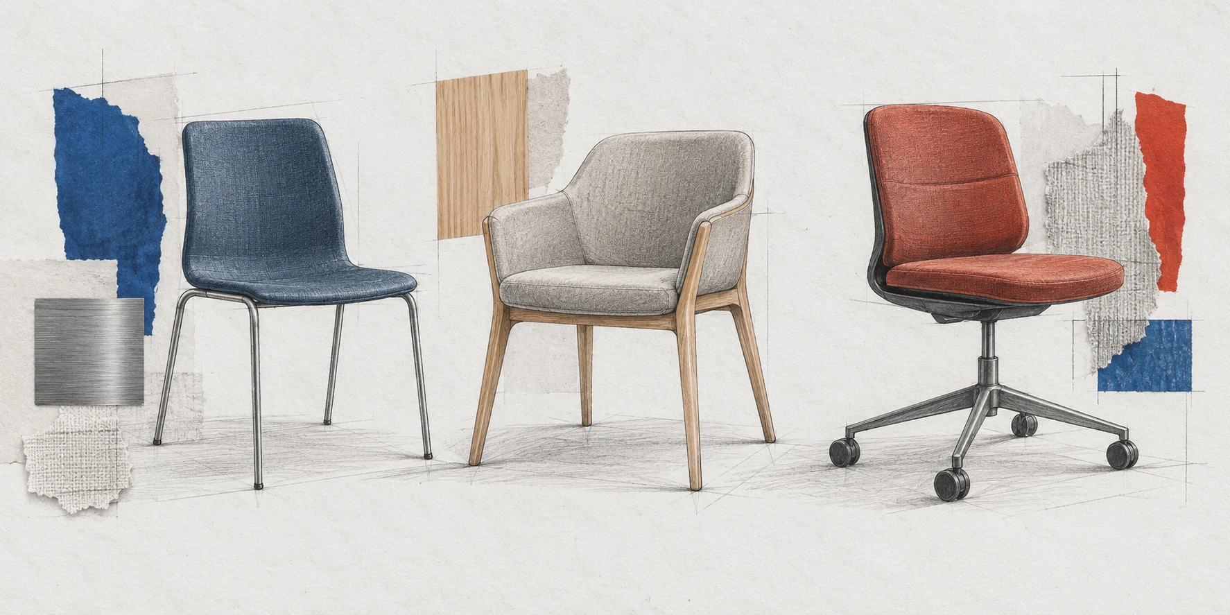 Metal Legs, Wood Legs or Castors: A Guide to Commercial Chair Bases