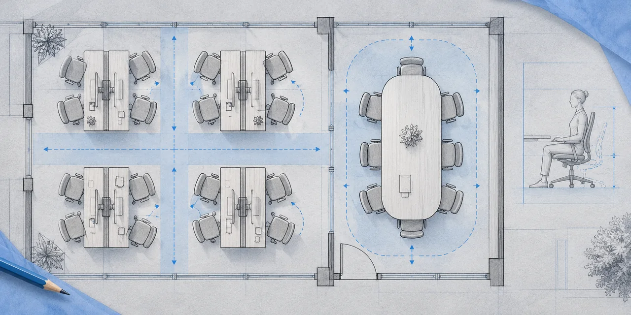 Office Seating Strategy: From Ergonomics to Space Planning